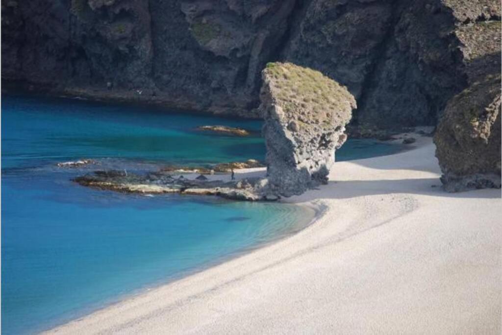 Atico Con Encanto En Cabo De Gata. A 100M De La Playa. Карбонерас Екстериор снимка